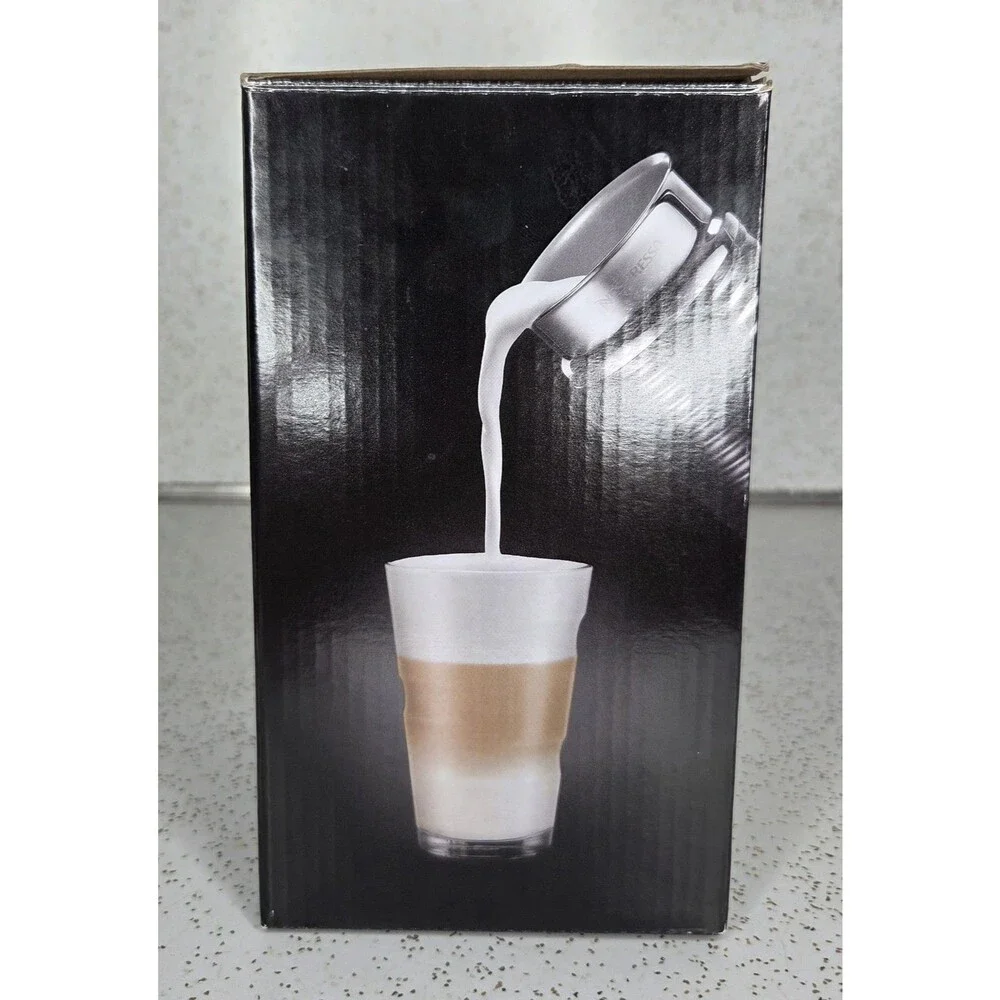 Nespresso Aeroccino 3 Electric Milk Frother Black 120V 60Hz 450W New Open Box